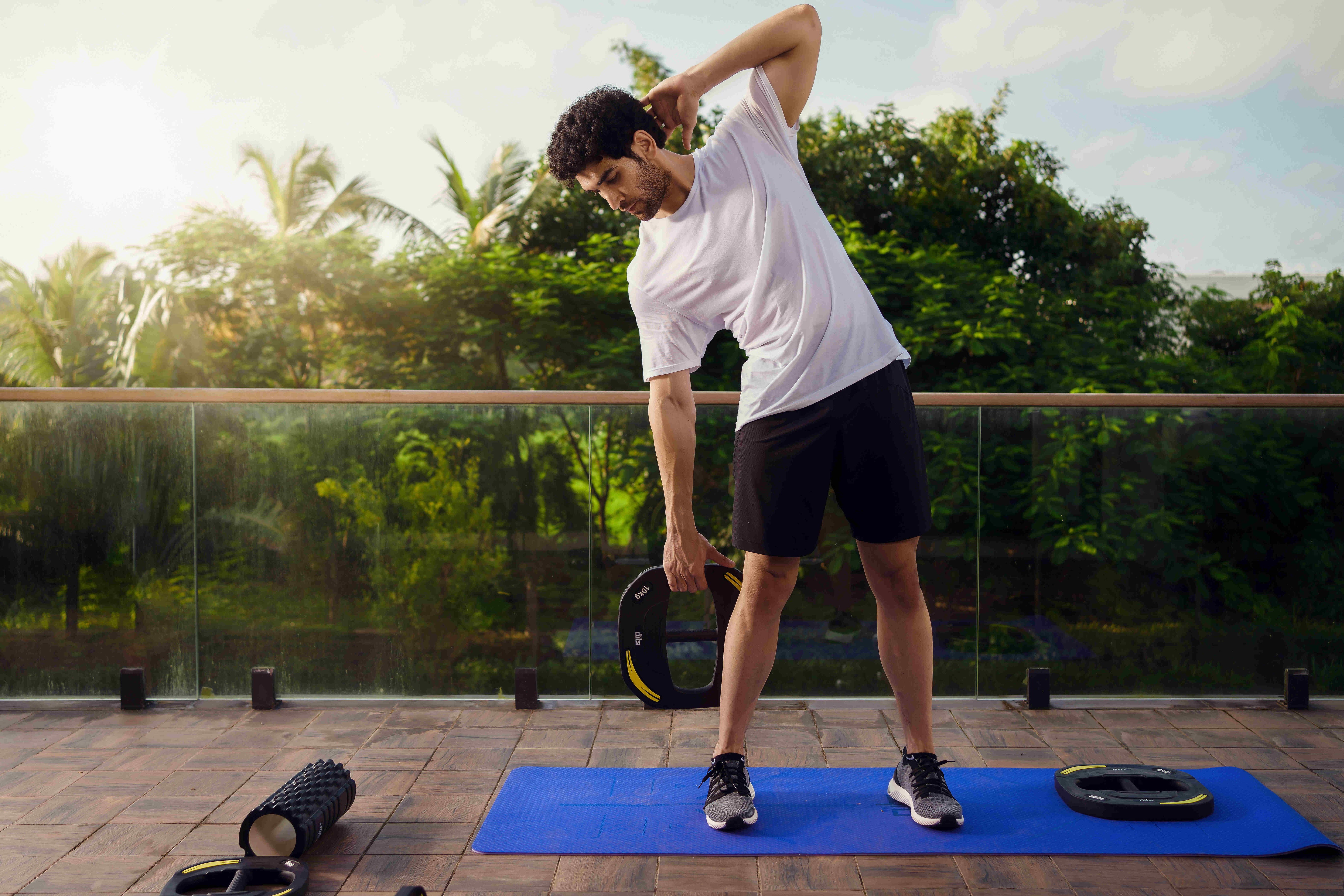 Daily Exercise with Home Gm Equipments