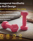 Neoprene Dumbbells - 0.5 KG (Pair)