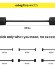 Powerbar Pro 80lbs