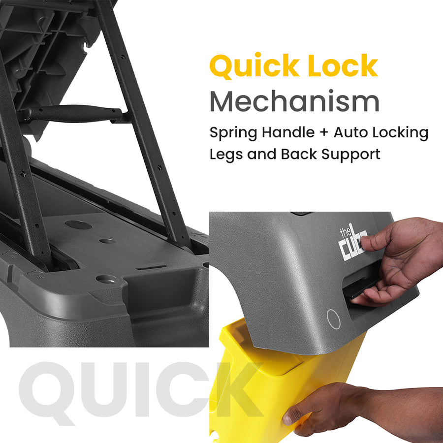 the cube deck | stepper bench