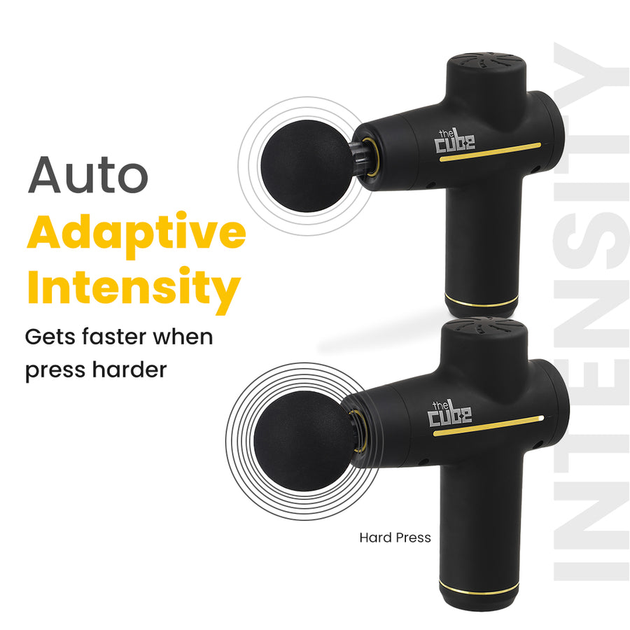 the cube massage gun | deep tissue massager