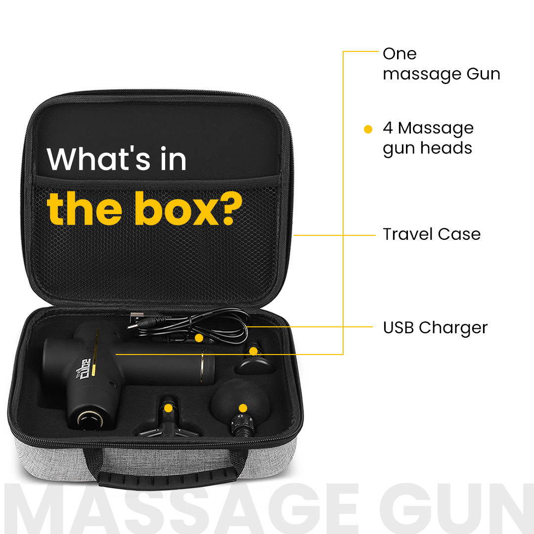 the cube massage gun | deep tissue massager