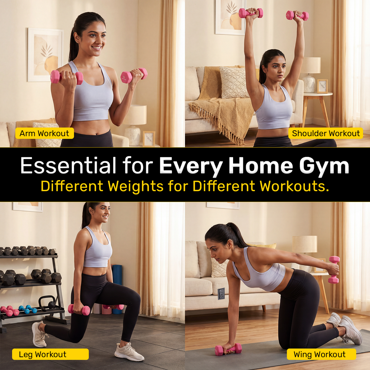 Neoprene Dumbbells - (Pair)