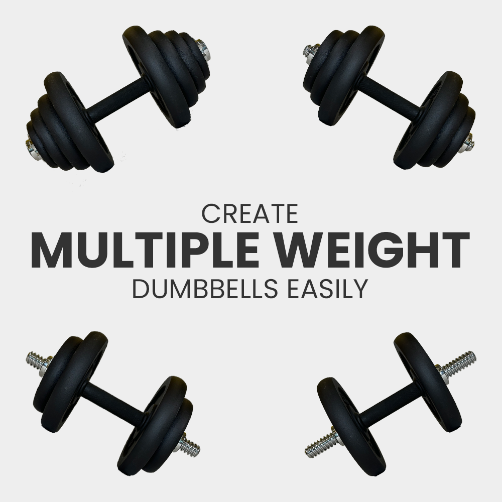 Powerkit | Adjustable Dumbbell Set (10Kg|20Kg|50Kg)